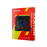 Canyon NS-02 base di raffreddamento per laptop 39,6 cm (15.6pollici) 1200 Giri/min Nero