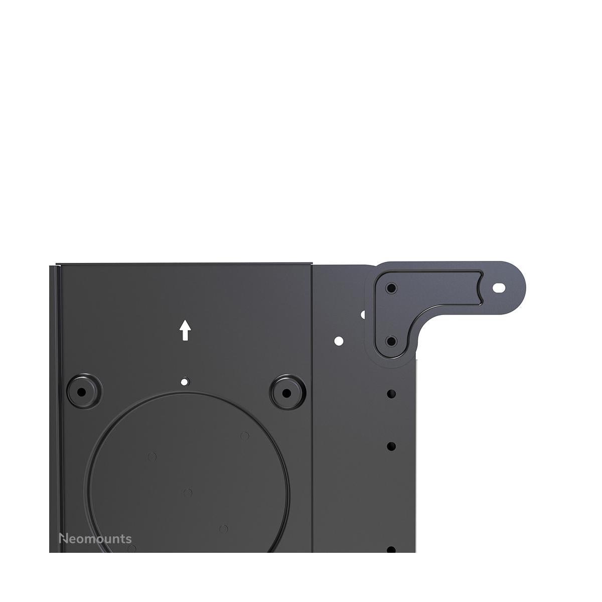 Neomounts NS-M1250BLACK supporto da tavolo per Tv a schermo piatto 177,8 cm (70") Nero Pavimento