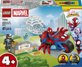 LEGO Marvel Spidey Sulla Moto Contro Rhino 11206 - Motocicletta Giocattolo Con 2 Minifigure, 61 Pezzi, Per Bambini 4 Anni