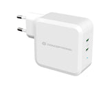Conceptronic ALTHEA08W Caricabatterie per dispositivi mobili Universale Bianco AC Interno