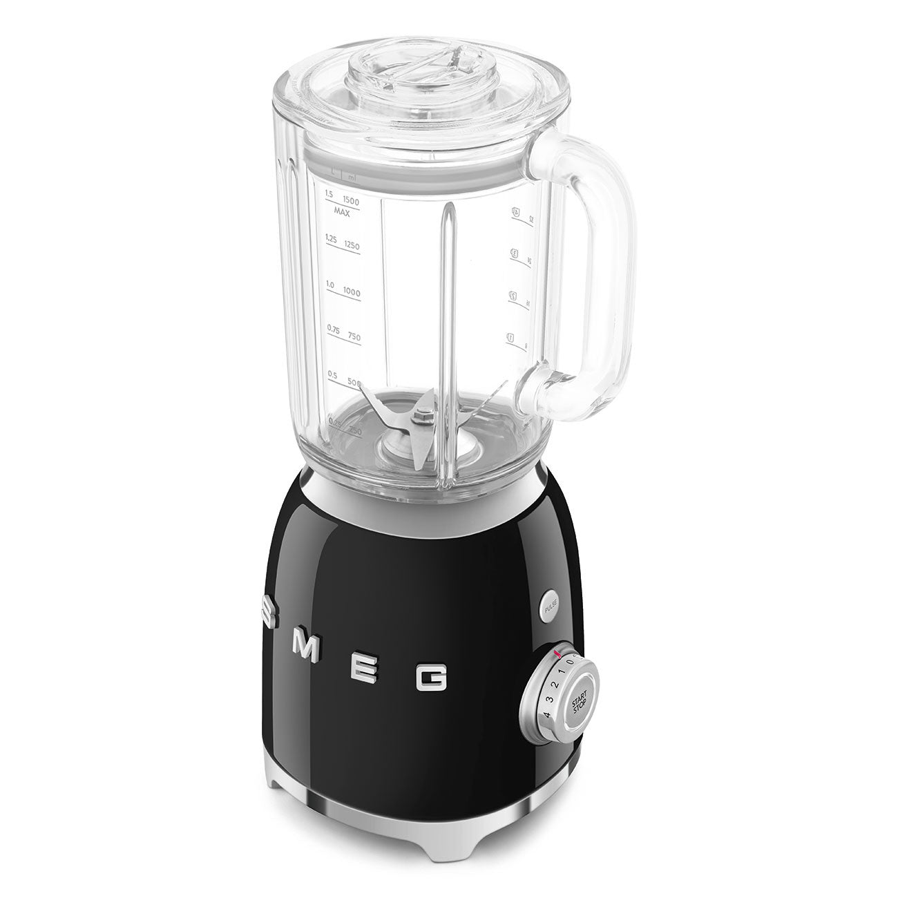Smeg Frullatore da Tavolo 50 s Style Nero LUCIDO BLF03BLEU