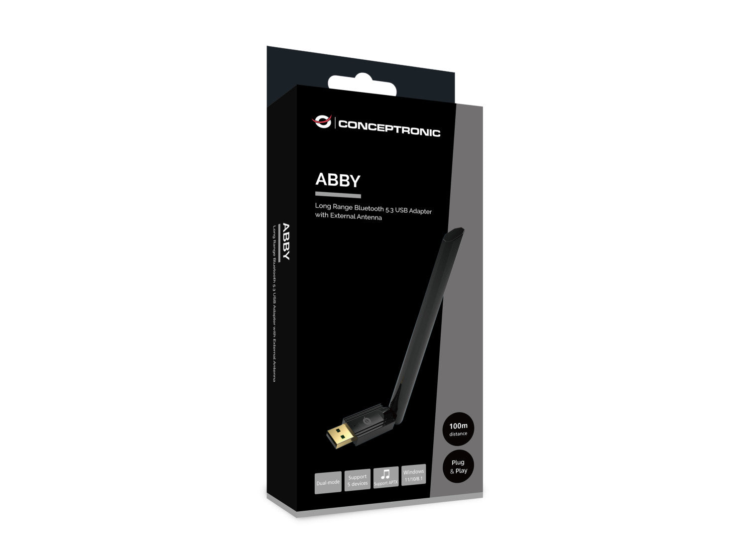 Conceptronic ABBY17B scheda di rete e adattatore Interno Bluetooth 3 Mbit/s