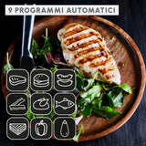 Moulinex GI7278 Griglia elettrica intelligente OptiGrill XL Nero