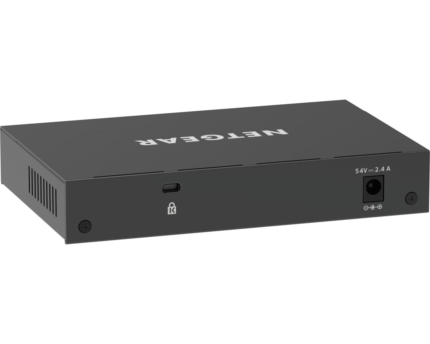 NETGEAR 8-Port Gigabit Ethernet High-Power PoE Plus Switch (GS308EPP) Gestito L2/L3 Gigabit Ethernet (10/100/1000) Supporto Power over Ethernet (PoE) Nero