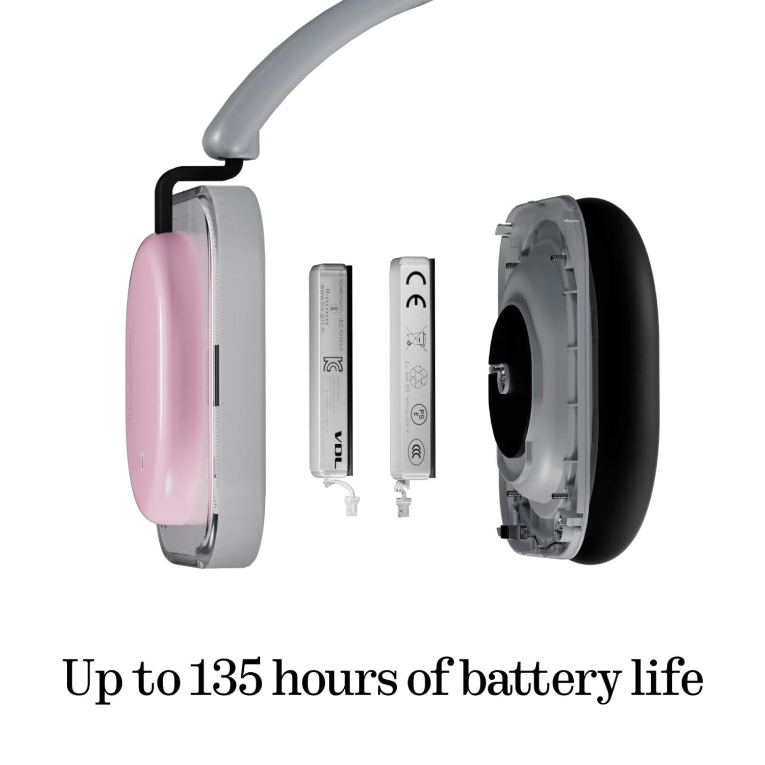 Nothing Headphone (A) Cuffie Wireless Over-Ear con Cancellazione Attiva del Rumore, 135H Autonomia, Hi-Res Audio, Bluetooth 5.4 Giallo