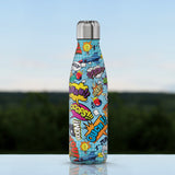 The Steel Bottle Pop Art Series 500 ml Comic