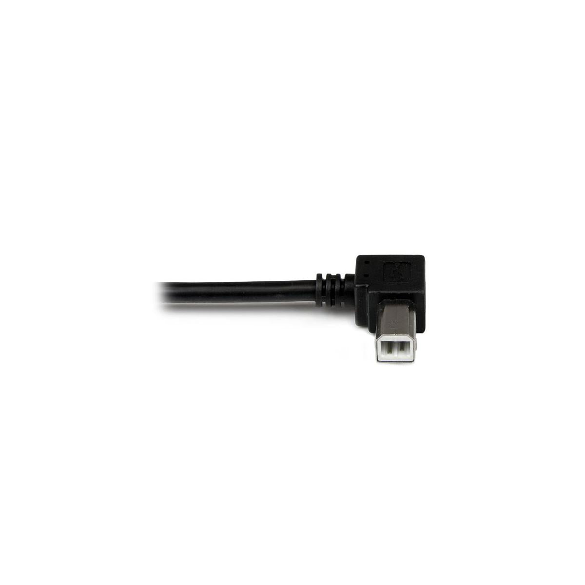 StarTech.com Cavo USB 2.0 A a B con angolare sinistro 2 m - M/M
