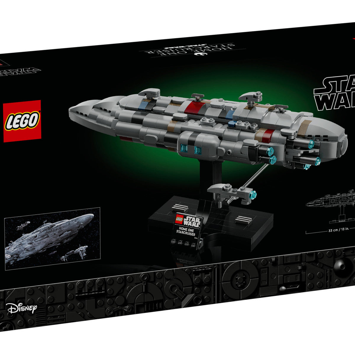 LEGO Star Wars Home One Starcruiser 75405 Set Costruzione 559 Pezzi Adulti