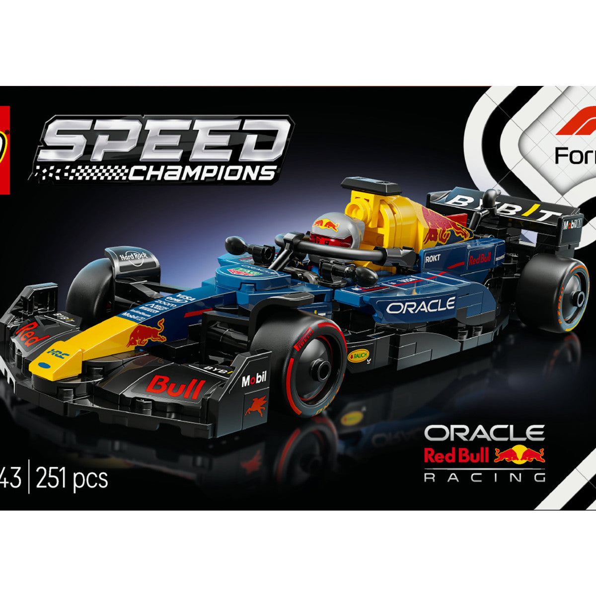 LEGO Speed Champions Oracle Red Bull Racing RB20 Auto da Corsa F1 251 Pezzi 18