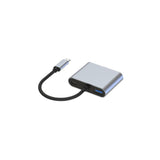 Conceptronic DONN16G Cablato USB 3.2 Gen 1 (3.1 Gen 1) Type-C Grigio