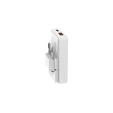 SBS TETRGANUSBTCFOLD65W Caricabatterie per dispositivi mobili Universale Bianco AC Ricarica rapida Interno, Esterno