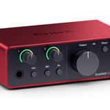 Focusrite Scarlett Solo Interfaccia audio Red e Black
