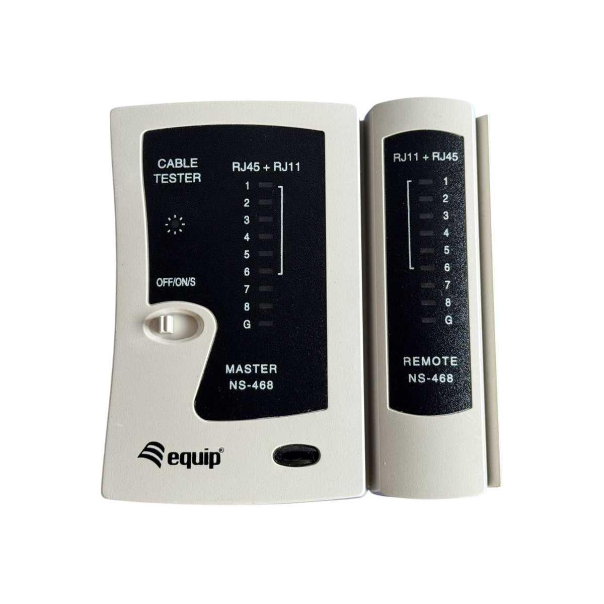 Equip 129967 tester per cavo di rete Tester per cavi a doppino intrecciato Bianco