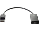 HP DisplayPort to HDMI True 4K Adapter HDMI tipo A (Standard) Nero
