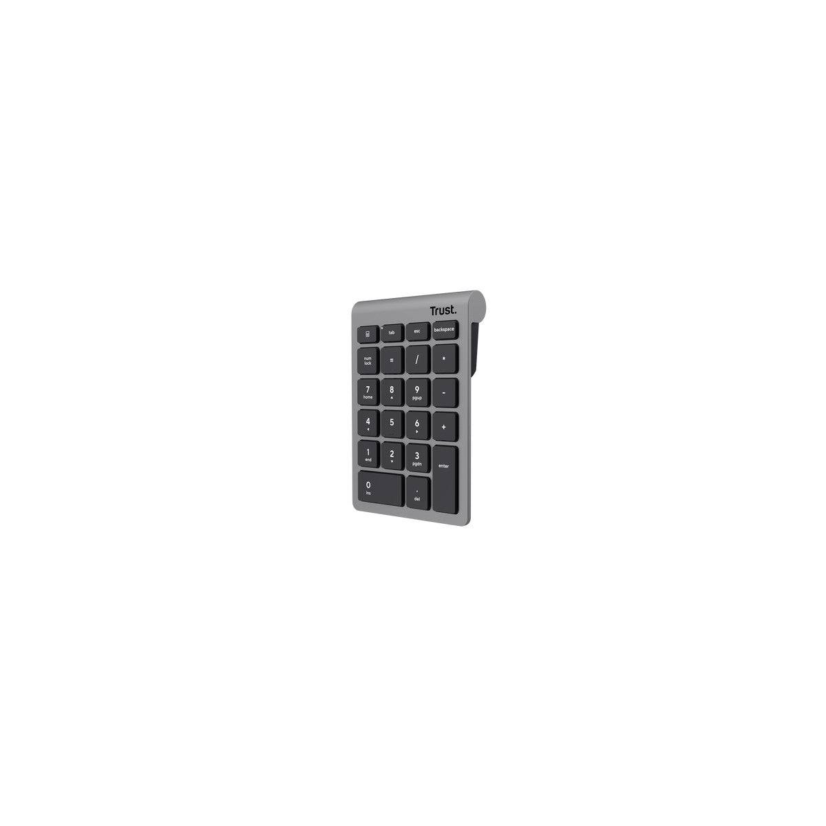 Trust Xalas tastierino numerico Laptop/PC RF Wireless Argento