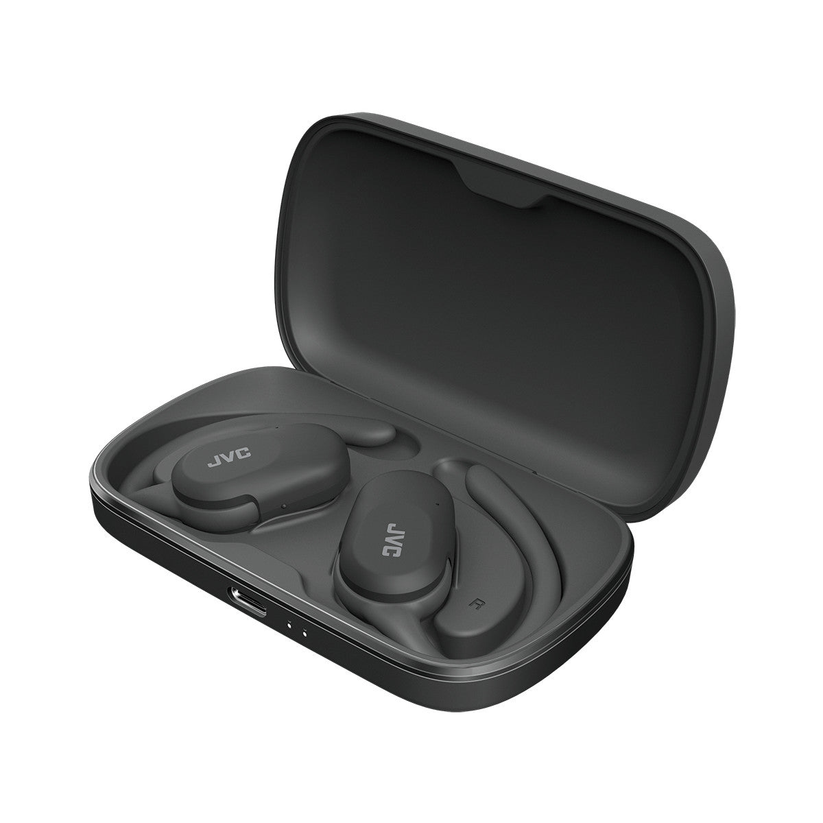 JVC HA-NP40T Auricolare True Wireless Stereo (TWS) A clip Musica e Chiamate Bluetooth Nero