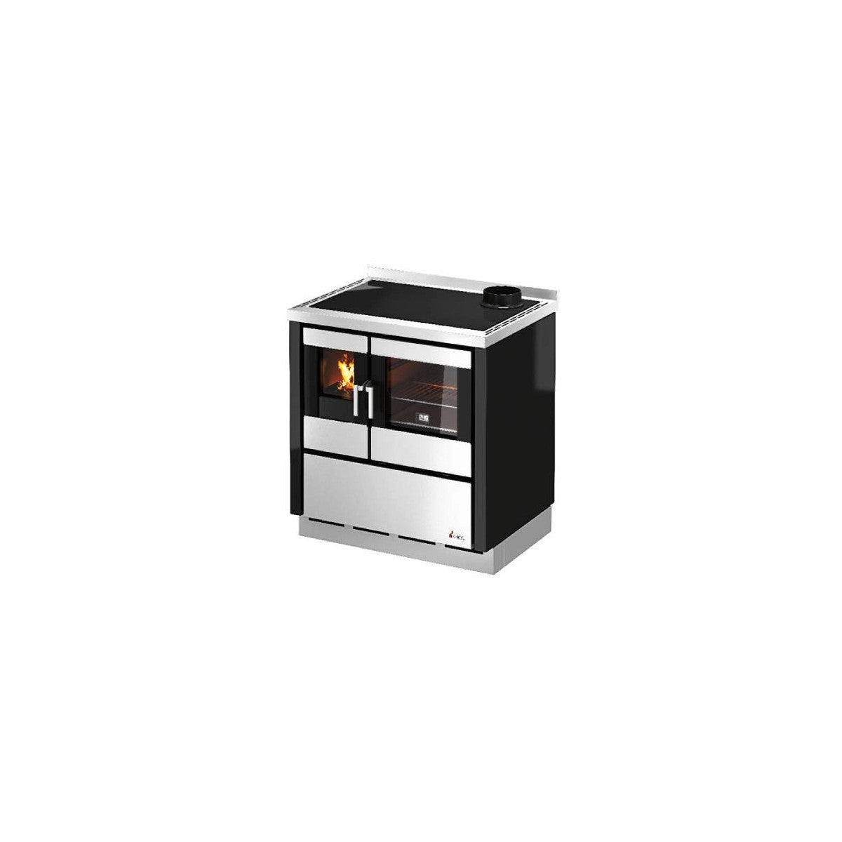 Cadel Holzkochherd Kook 80 Vs Antracite