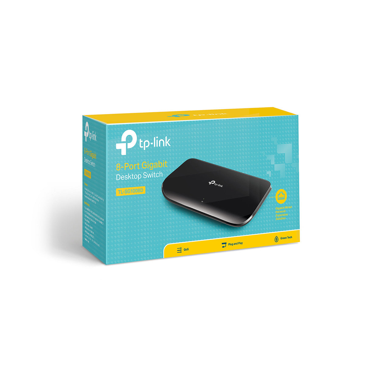 TP-Link Switch Desktop 8-porte Gigabit Unmanaged (8 porte RJ45 10/100/1000M)