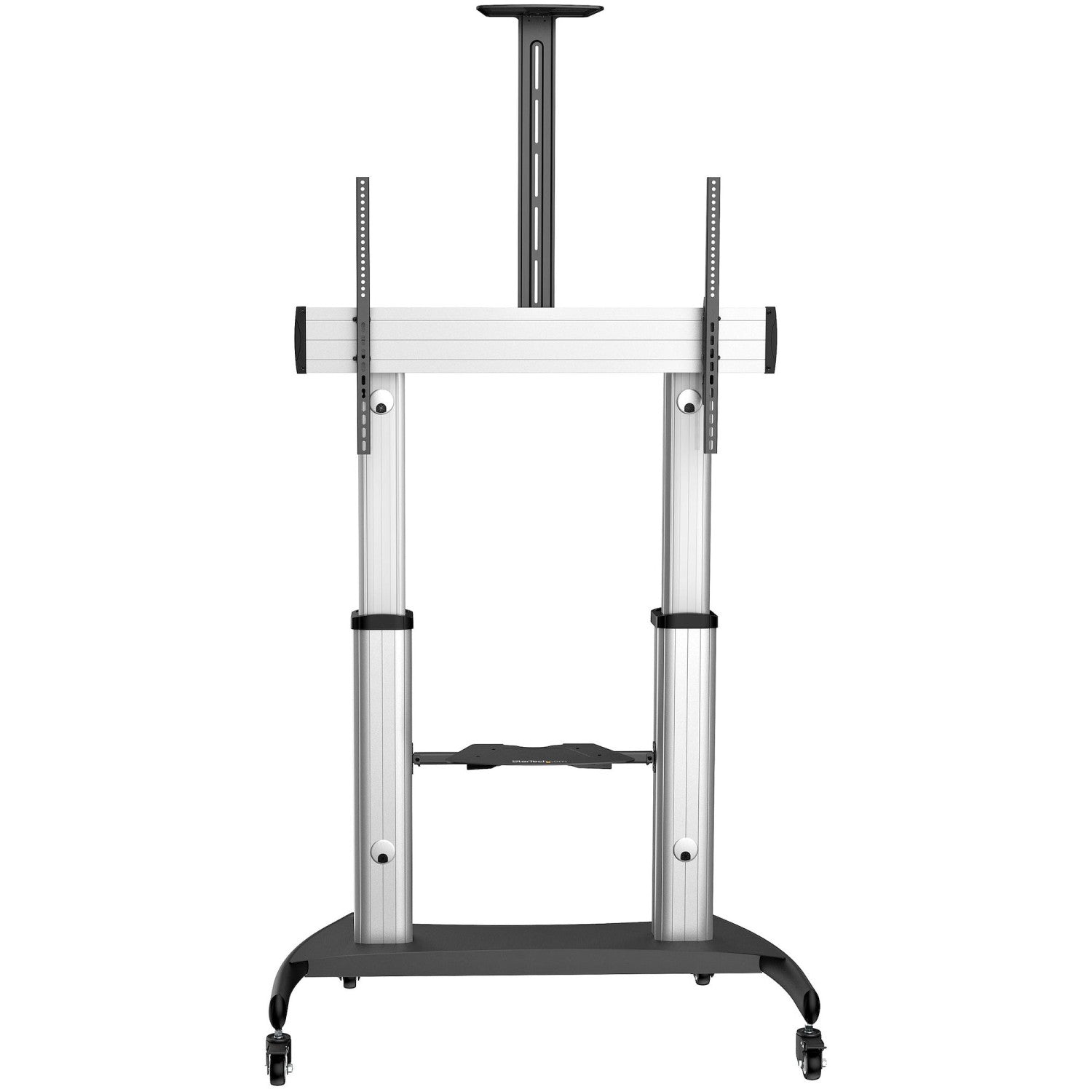 StarTech.com STNDMTV100 Supporto TV a parete 2,54 m (100") Nero, Argento