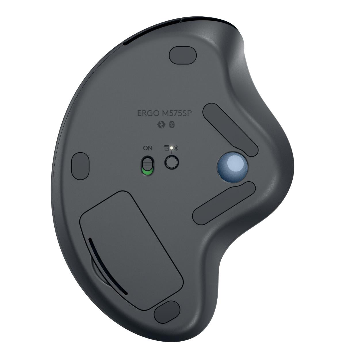 Logitech Ergo M575S mouse Ufficio Mano destra RF senza fili Bluetooth Trackball 2000 DPI