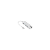 Hamlet XHUB331TCL replicatore di porte e docking station per laptop USB 3.2 Gen 1 (3.1 Gen 1) Type-C Bianco