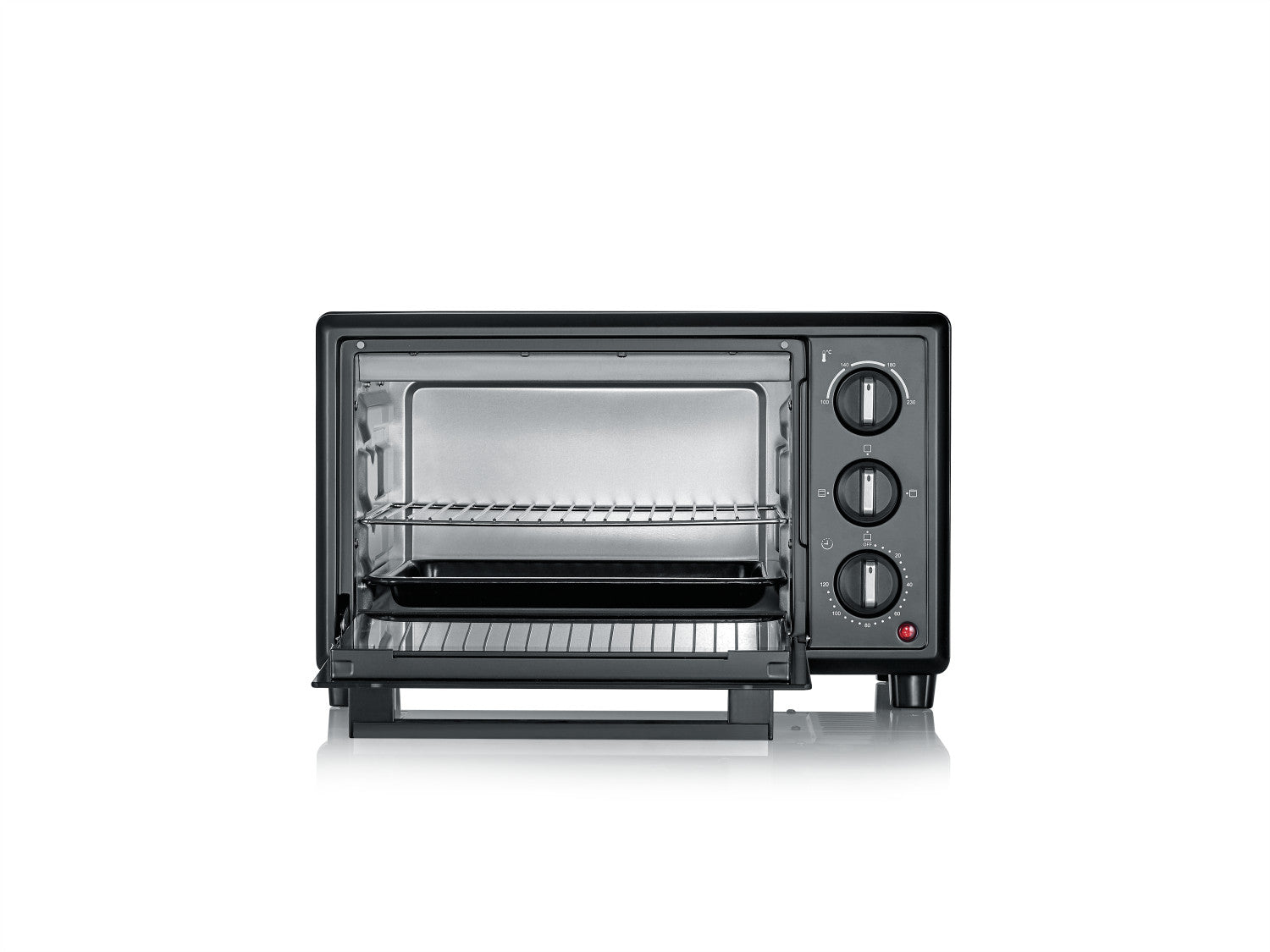 Severin TO 2078 fornetto con tostapane 20 L 1600 W Nero