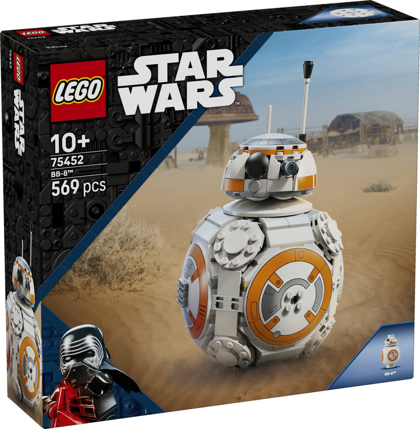 LEGO Star Wars Droide Astromeccanico BB-8 75452 - 569 Pezzi