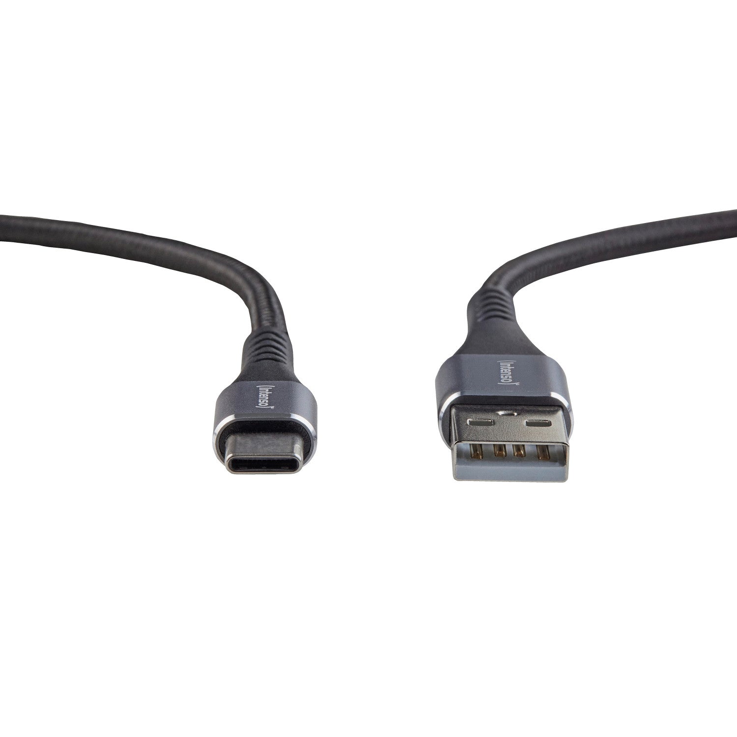 Intenso CHARGING/DATA CABLE A60C MIX 3PCS PACK ZWART cavo USB USB A USB C Nero
