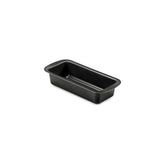 Casa Collection Stampo per Plumcake in Acciaio al Carbonio Antiaderente 27x15x7 cm Nero