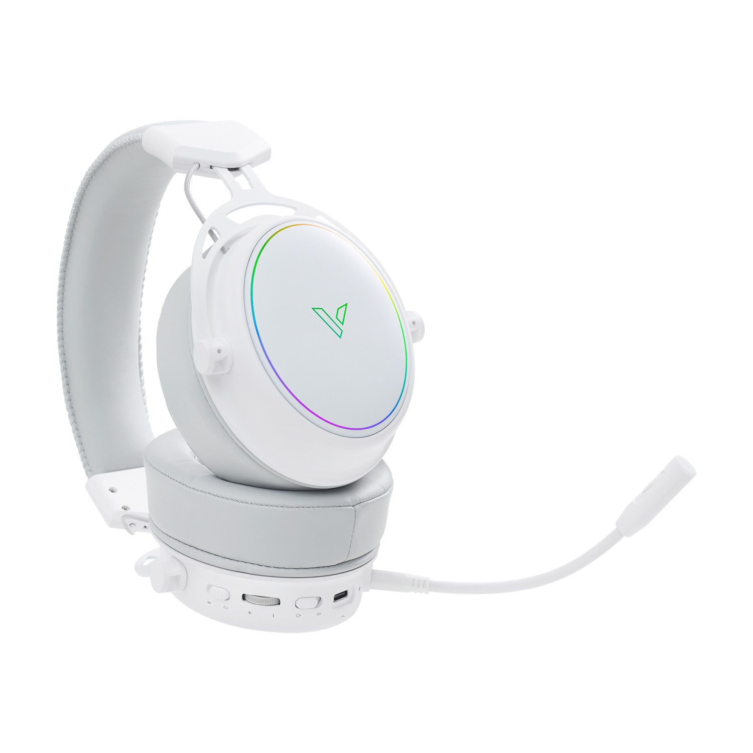 Rapoo 12598 cuffia e auricolare Wireless A Padiglione Gaming Bluetooth Bianco