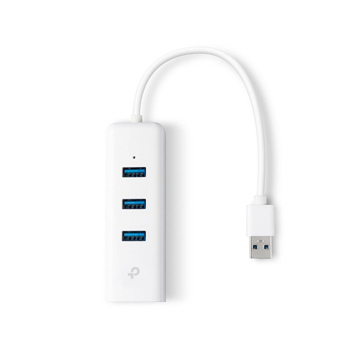 TP-Link UE330 replicatore di porte e docking station per laptop Cablato USB 3.2 Gen 1 (3.1 Gen 1) Type-A Bianco