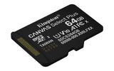Kingston Technology 64GB microSDXC Canvas Select Plus Gen3 100MB/s A1 (Adattatore SD incluso)