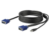 StarTech.com Cavo KVM USB da 3m per Console Montabile ad Armadio Rack