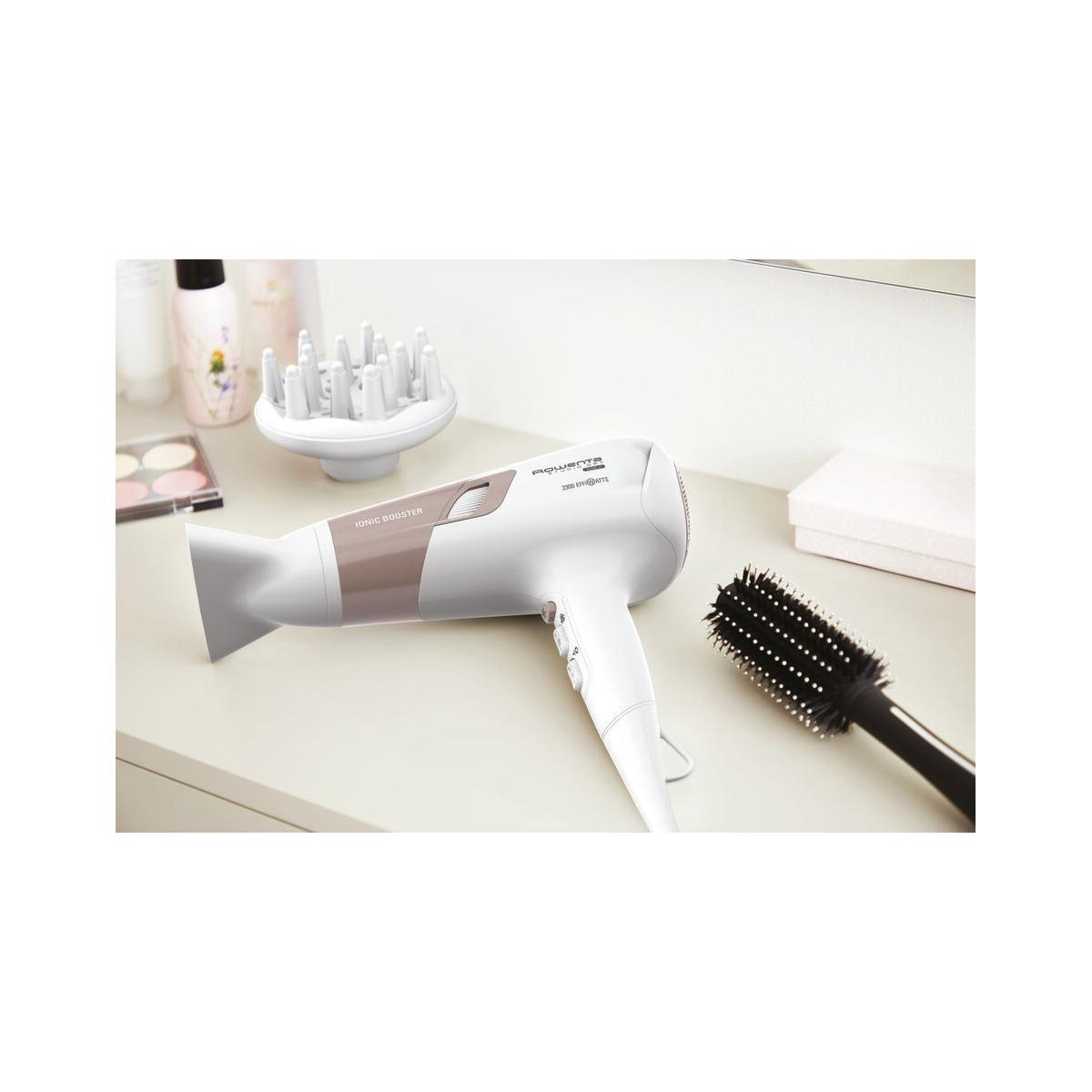 Rowenta Studio Dry CV5830F0 asciuga capelli 2300 W Beige, Bianco