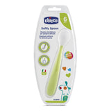 Chicco Cucchiaio Morbido In Silicone Verde 6m