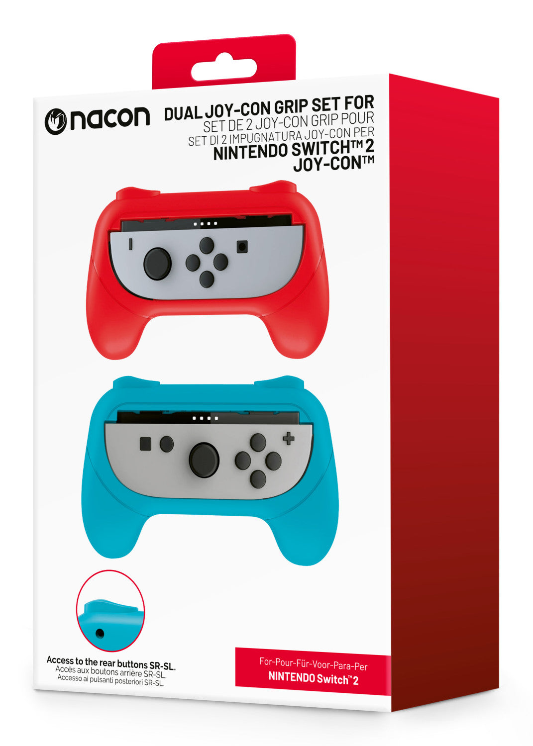 NACON SWITCHNEWJOYCONGRIP accessorio di controller da gaming Presa per controller