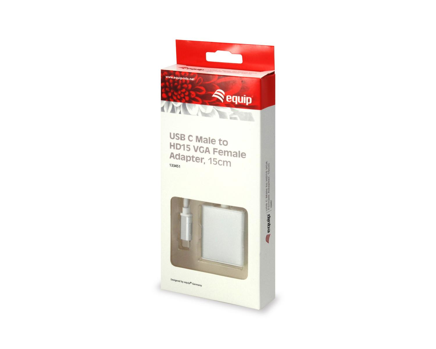 Equip 133451 adattatore grafico USB Bianco