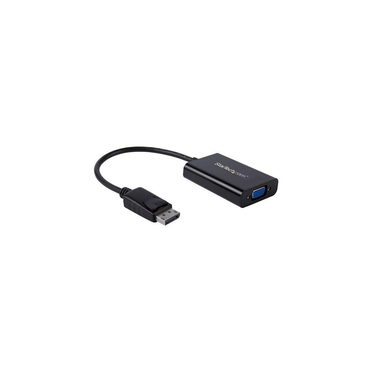 StarTech.com DP2VGAA cavo e adattatore video 0,184 m Nero