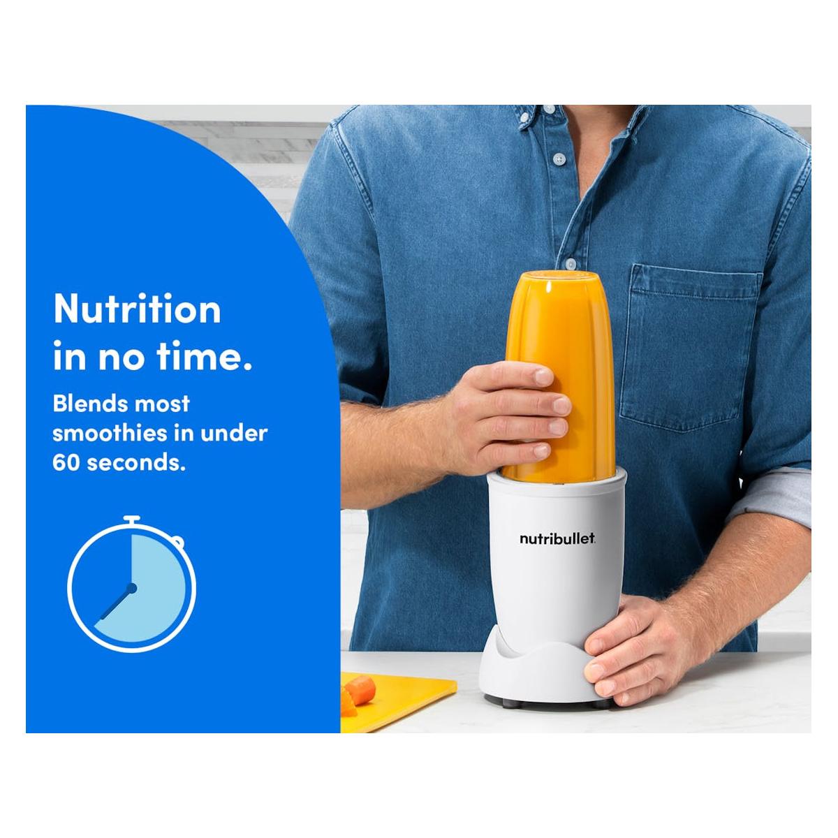NutriBullet Pro 900 0,9 L Frullatore da tavolo 900 W Bianco