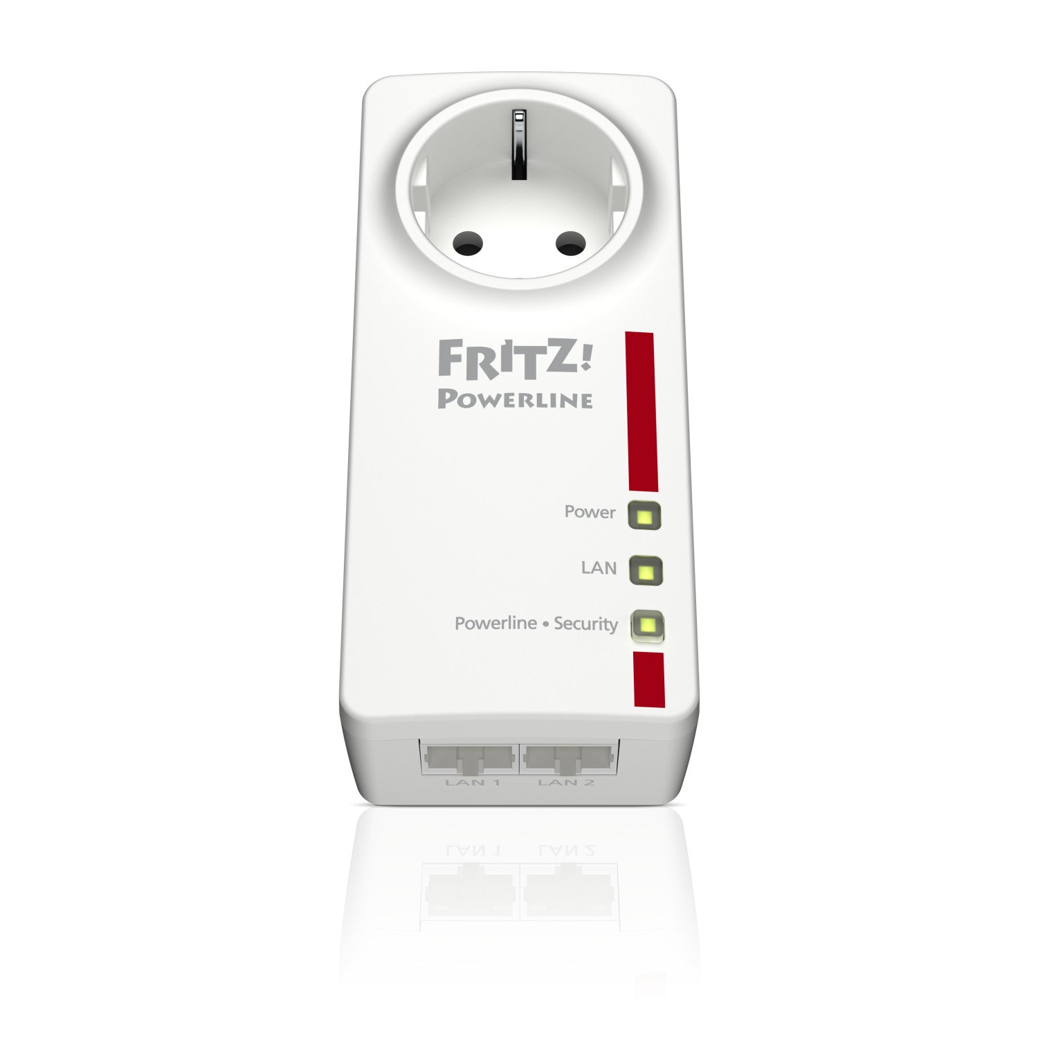 Fritz Powerline 1220E Adattatore Presa Collegamento Ethernet LAN 1200 Mbit/s 2 pz Bianco