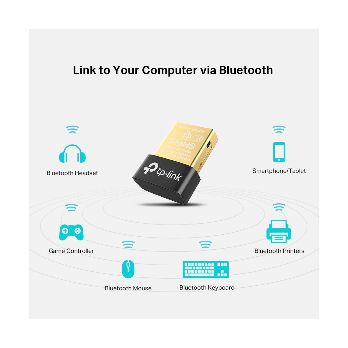 TP-Link UB400 scheda di interfaccia e adattatore Bluetooth