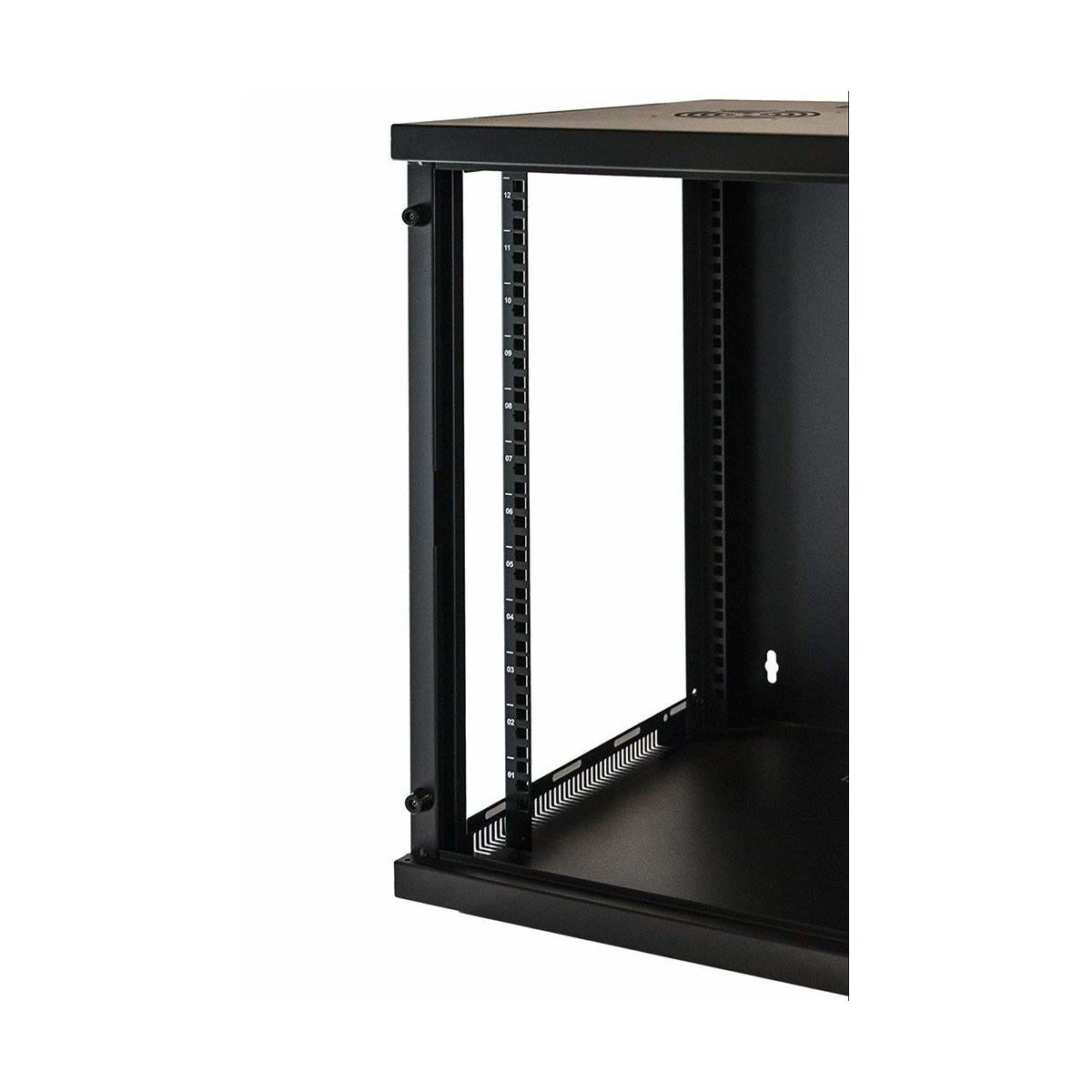 Link Accessori LK1912UN rack 12U Da parete Nero