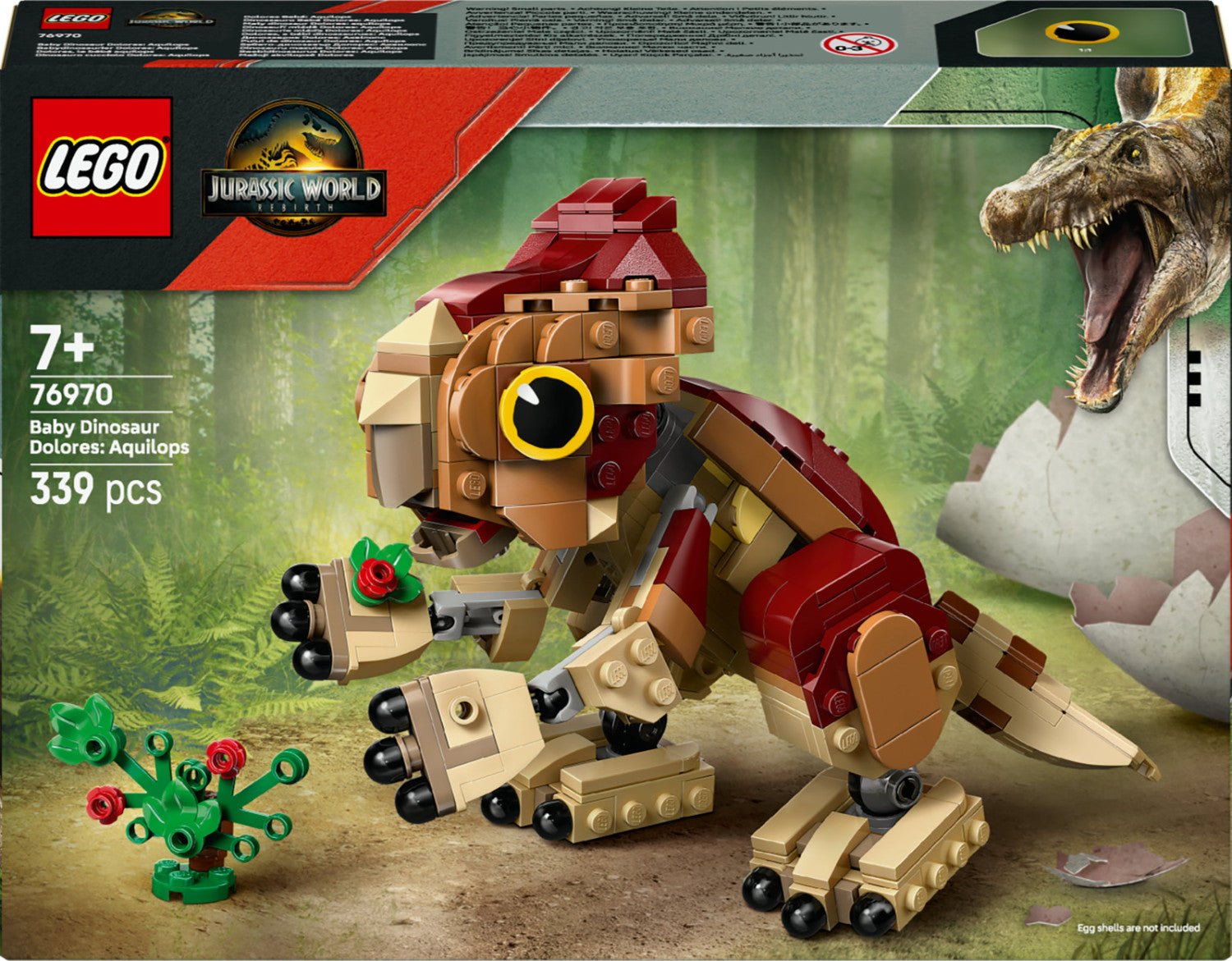 LEGO Jurassic World Dinosauro Cucciolo Dolores: Aquilops 76970
