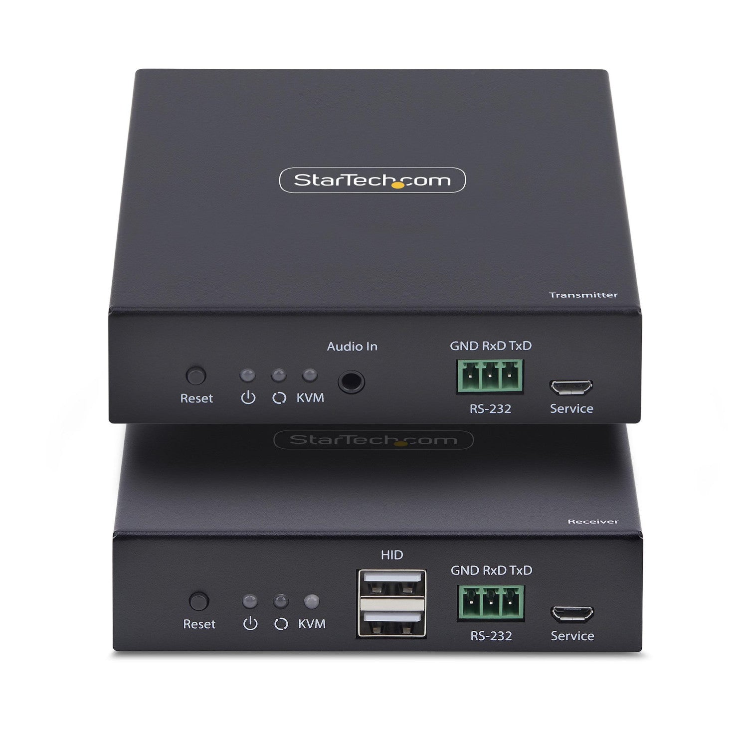 StarTech.com KVM Extender HDMI su Rete IP, Kit Trasmettitore e Ricevitore HDMI 4K 60Hz e USB su Ethernet/Cat6, AVoIP, non Richiede Driver, Kit di Montaggio incluso