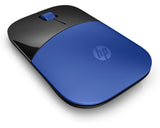 HP Z3700 Blue Wireless mouse Ambidestro RF Wireless Ottico 1200 DPI