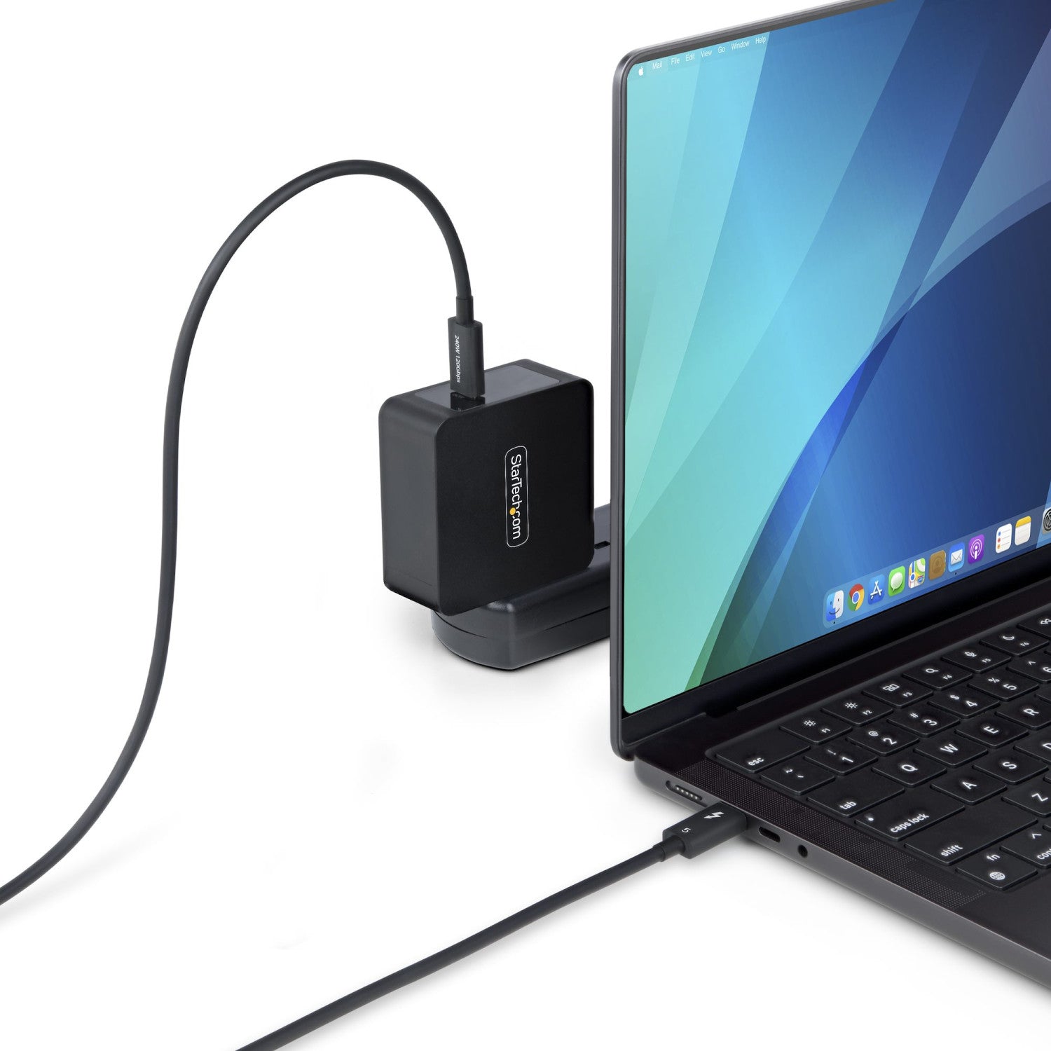 StarTech.com Cavo Thunderbolt 5 80 Gbps/fino a 120 Gbps da 80cm, 240 W PD, 8K 60 Hz, cavo Thunderbolt certificato - Compatibile con Thunderbolt 4/USB4/USB-C