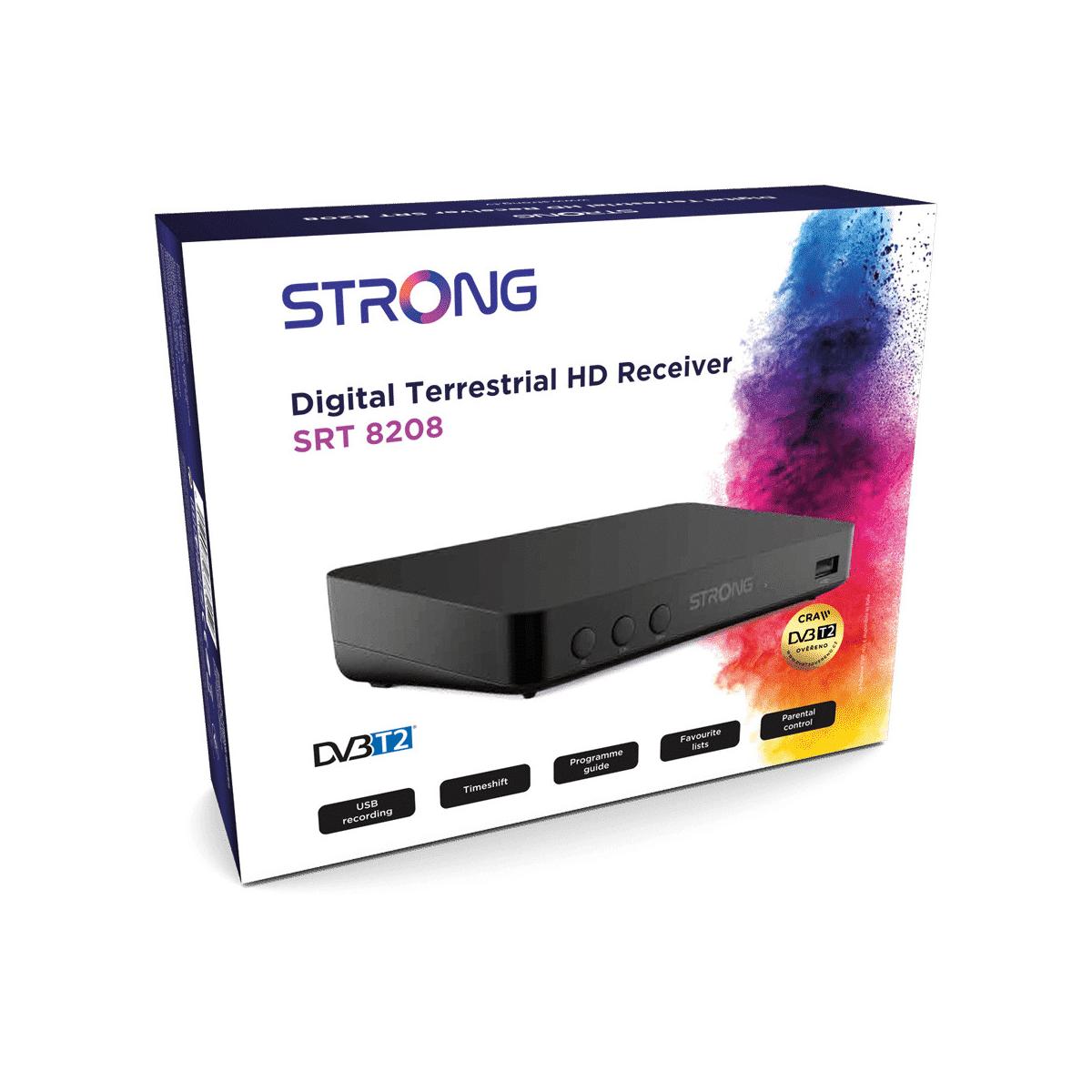 Strong SRT 8208 Ethernet (RJ-45) Nero
