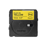 Brother BTAG-631 nastro per etichettatrice Nero su giallo