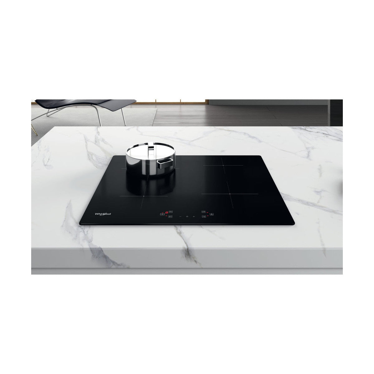 Whirlpool WS Q4860 NE Nero Da incasso 60 cm Piano cottura a induzione 4 Fornello(i)