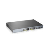 Zyxel GS1350-26HP-EU0101F Switch di Rete 24 Porte Gigabit Ethernet Grigio